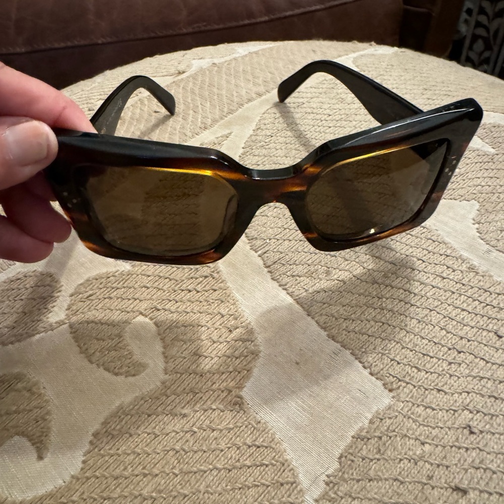 Celine cat eye tortoise sunglasses. New in box.